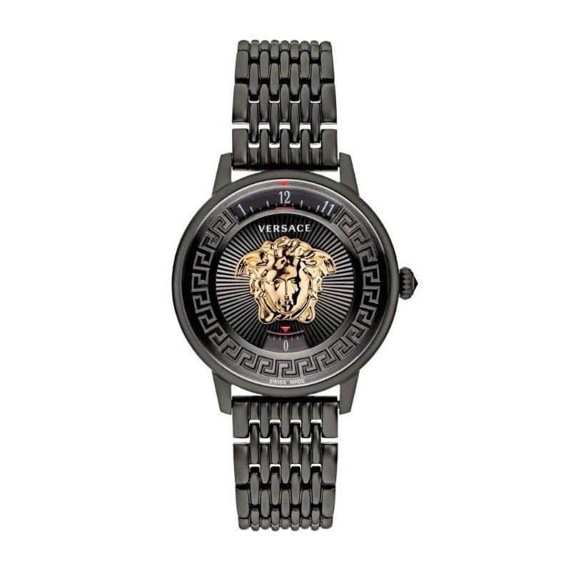 [ BISA COD ] JAM TANGAN WANITA VERSACE ANALOG TALI RANTAI DIAMETER 3,7 CM | JAM TANGAN CEWEK | JAM T