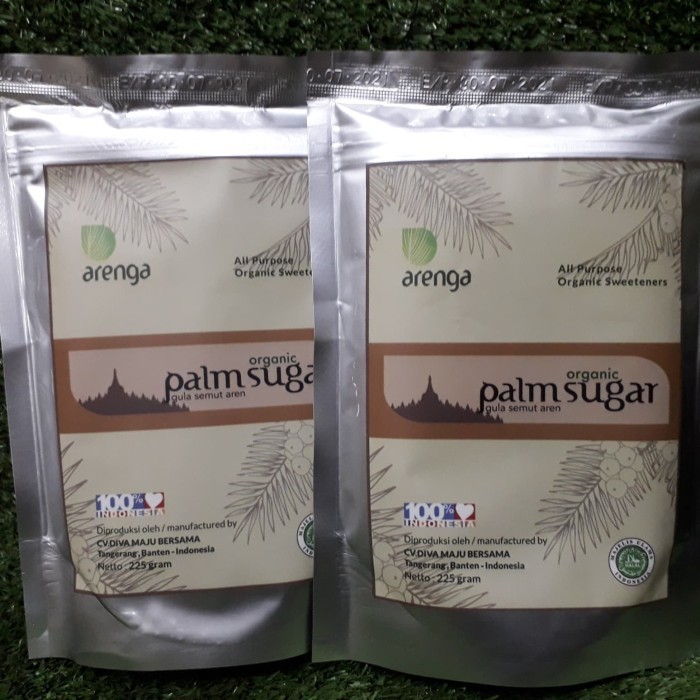 

Organic Palm Sugar 225G 036