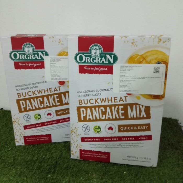 

Orgran Buckwheat Pancake Mix 375Gr 014