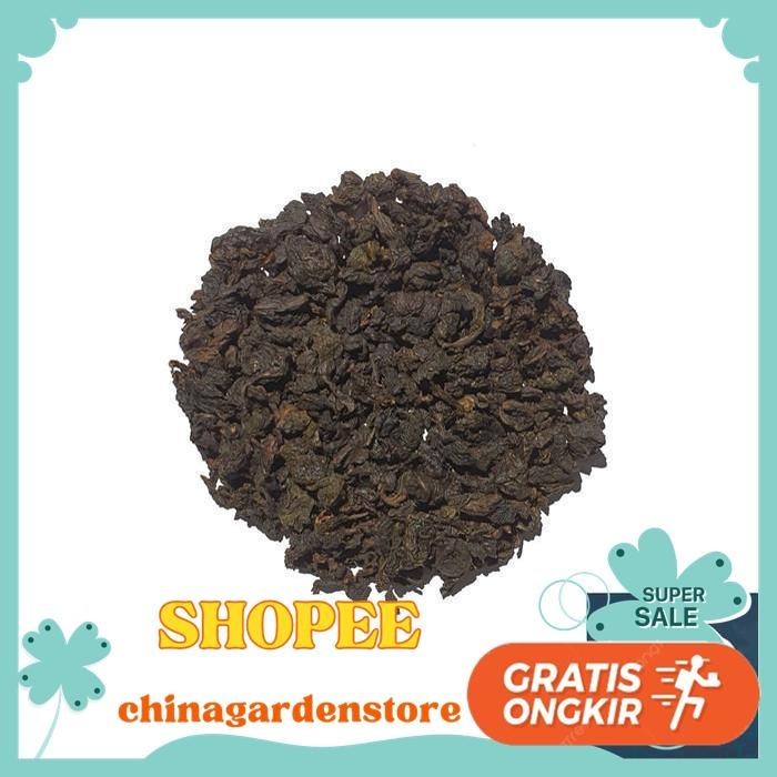 

PREMIUM DARK ROASTED OOLONG TEA / TEH OOLONG PREMIUM 250 GRAM GRATIS ONGKIR