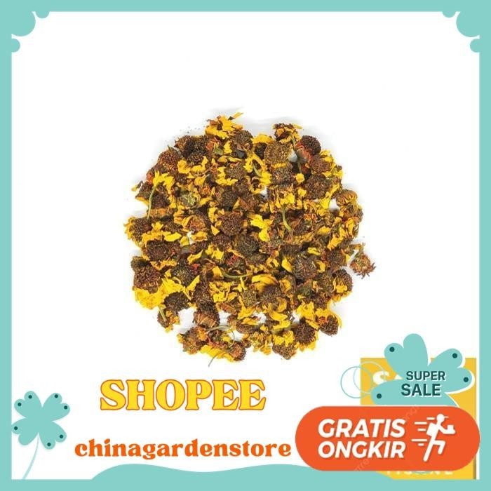 

TEH BUNGA KRISAN SALJU / SNOW CHRYSANTHEMUM FLOWER TEA TISANE 250 GRAM DIJAMIN GRATIS ONGKIR