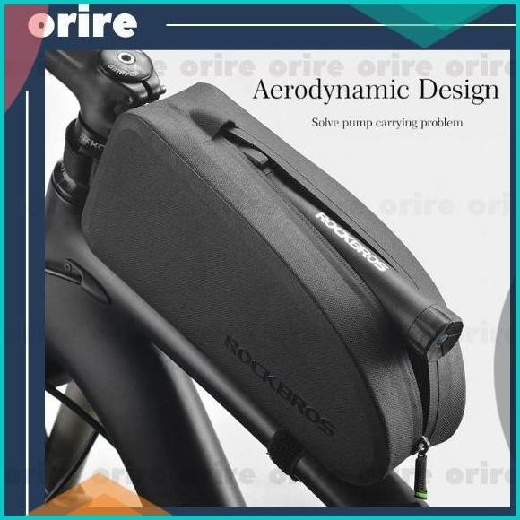 Rockbros Tas Rangka Sadel Sepeda MTB Gunung Road Bike Anti Air 16novz3
