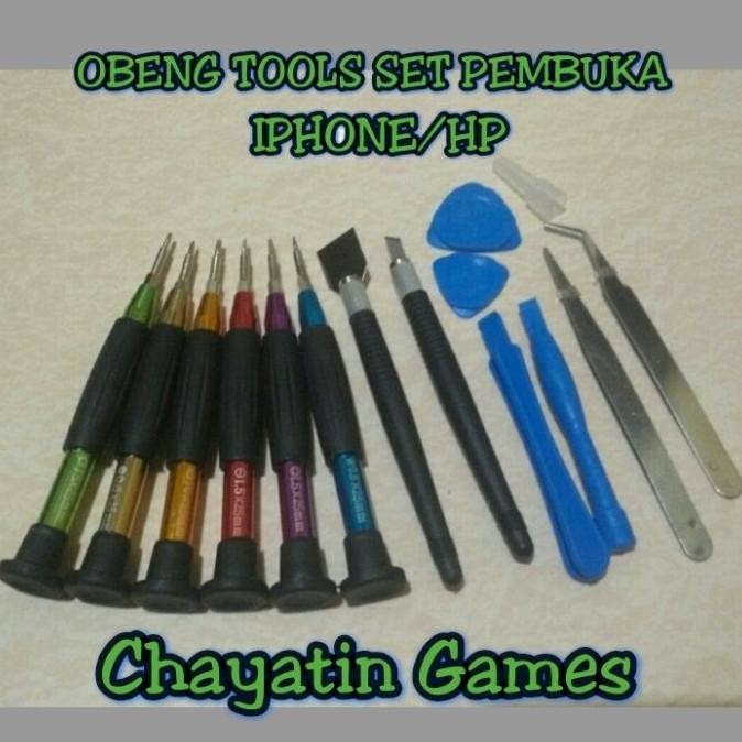 lge OBENG SET PEMBUKA HP / OBENG TOOLS PEMBUKA IPHONE