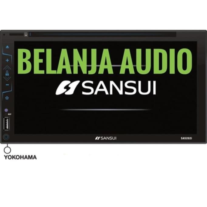 Double Din Sansui Glass Panel Sa5202I