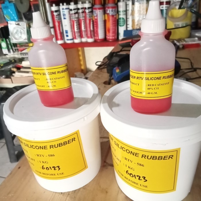 Niser Silicone Rubber Rtv 586 Berkualitas New