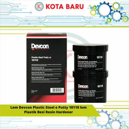 Lem Devcon Plastic Steel E Putty 10110 Lem Plastik Besi Resin Hardener Barangbaru