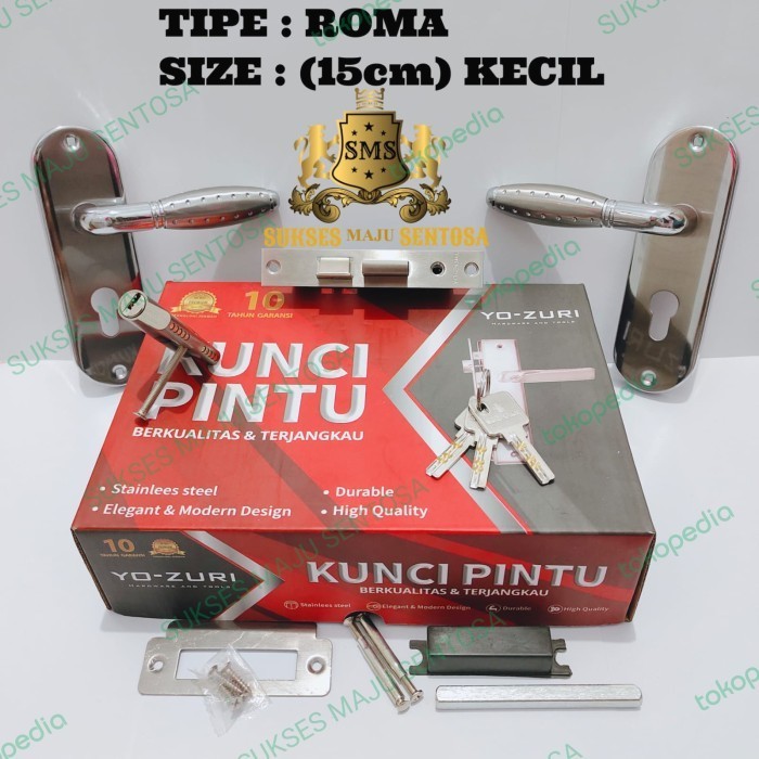 Kunci Pintu Rumah Kecil 1 Set Handle Gagang Pintu Sorento By Bellucci Terpercaya