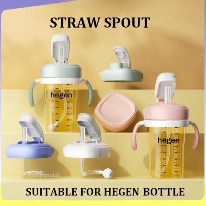 Hegen Straw Replacer / Sedotan Pengganti Dot Hegen / Hegen Straw Spout