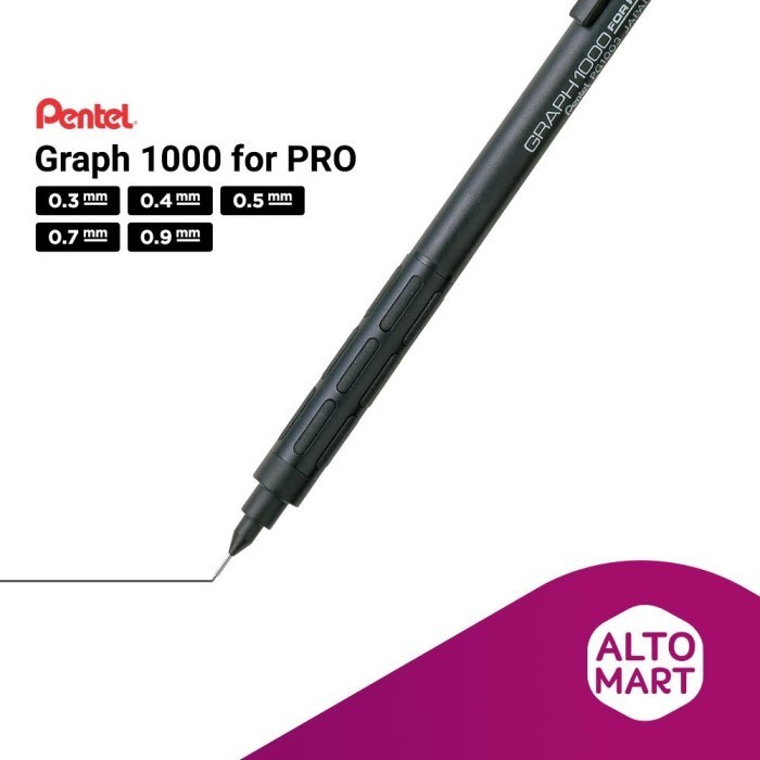 

Ready Pentel Graph 1000 for PRO Mechanical Pencil Pensil Mekanik