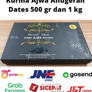 

Kurma Ajwa Dates Anugerah 500 Gr Dan 1 Kg