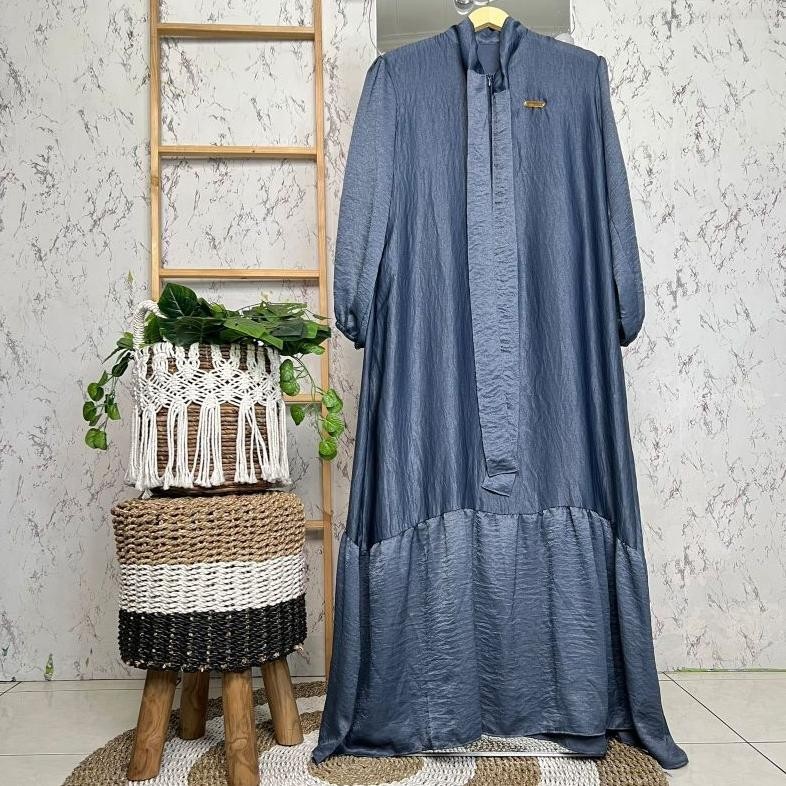 NEW Maura Dress Santorini Terbaru Gamis Shimer Santorini