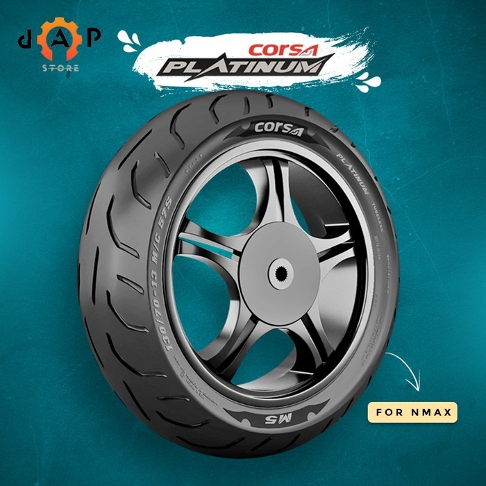Ban Corsa M5 Platinum 140/70-13 Tubeless Ban Belakang Motor N-Max