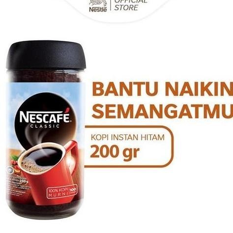 

Kopi Nescafe Classic Jar Lampung Robusta Blend 200 gr