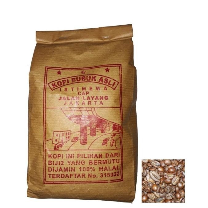 

Kopi Bubuk Arabica Lampung | "Cap Jalan Layang" | 500 Gram