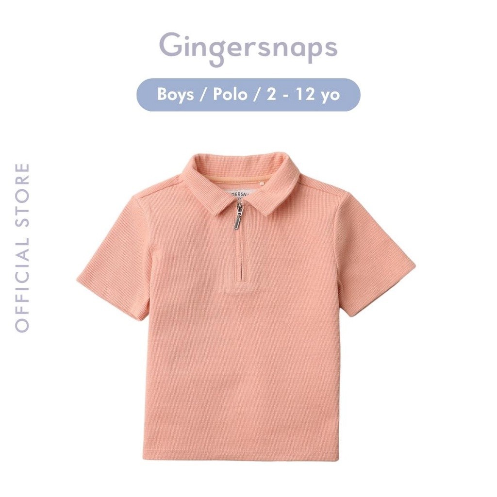 Gingersnaps Briar Hill Polo - Kaos Polo Anak Laki-laki (Pink)