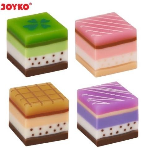 

ERASER PENGHAPUS JOYKO ER-117 BENTUK LUCU UNIK FANCY BERSIH SUSHI WARNA WARNI PASTEL ANAK ECERAN