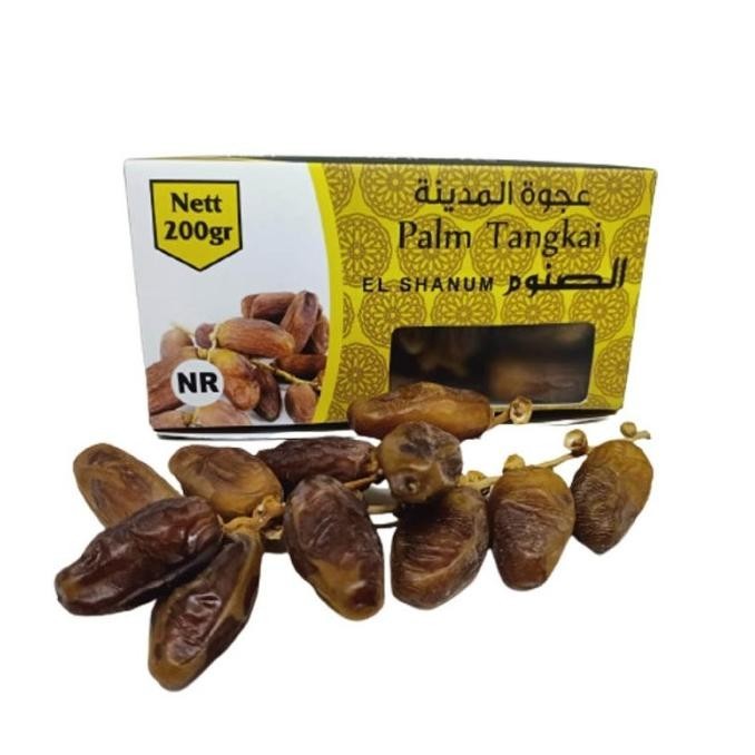 

Kurma Tunisia Tangkai 200Gram (5Pcs) / Palm Frutt / Tunis Tangkai