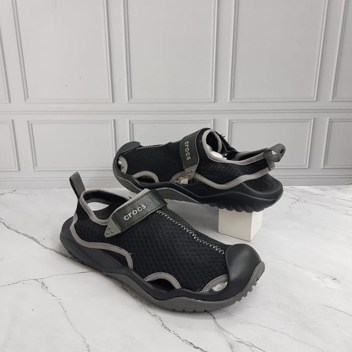 Sepatu Sandal Crocs Swiftwater Mesh Wave Man / Sepatu Sandal Pria