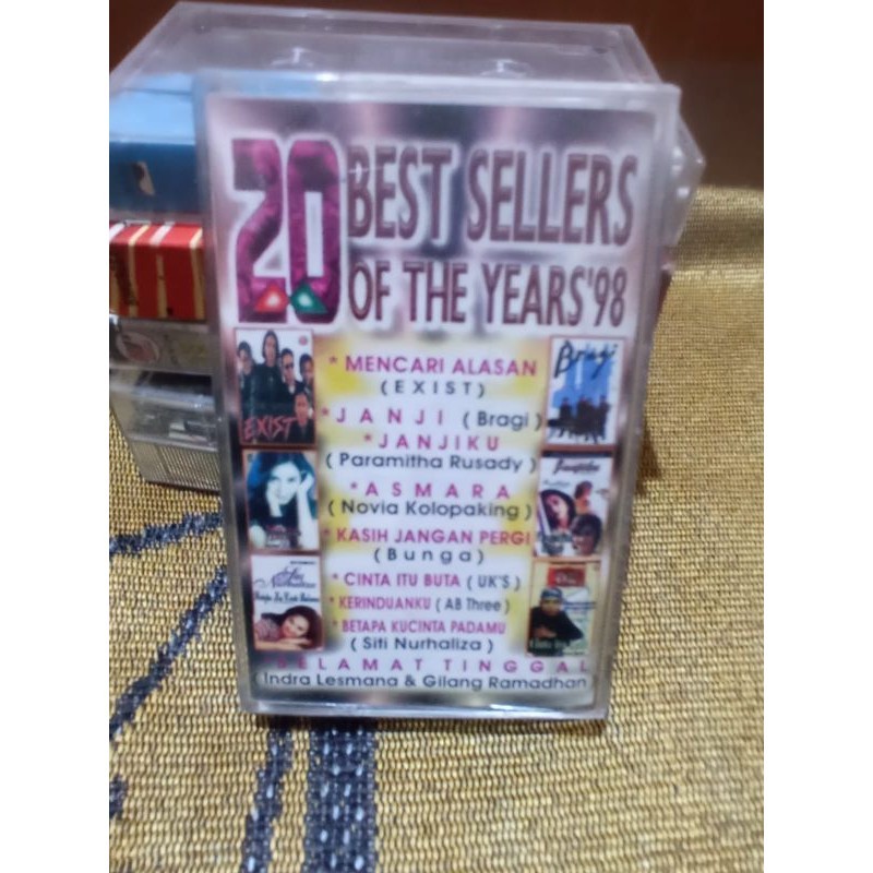 kaset pita original 20 best sellers of the years 98