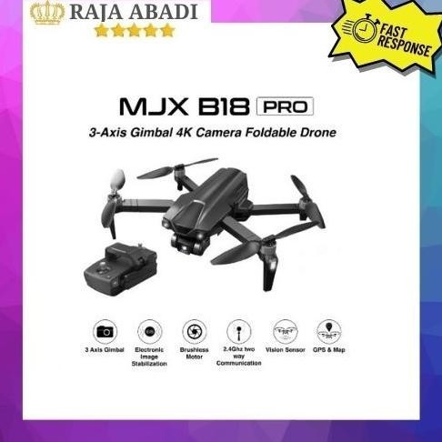 Mjx Bugs B18 Pro Gps 3Km Fpv Drone With 3-Axis Gimbal 4K Eis Camera