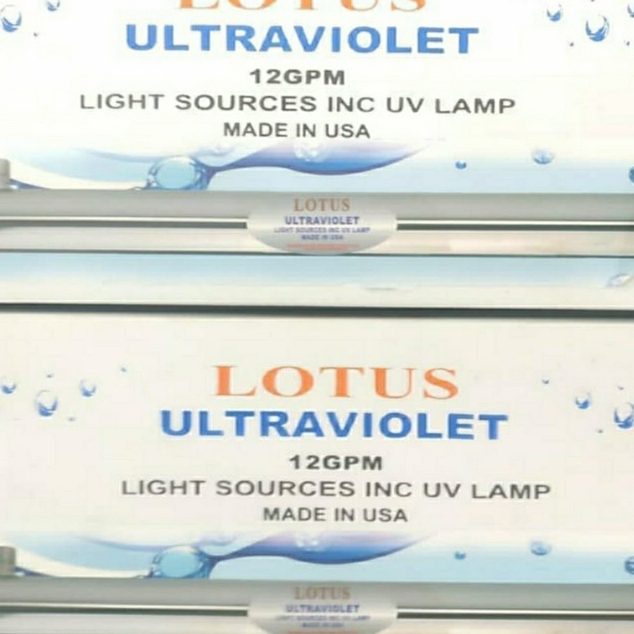 UV Lotus 12 GPM Lampu Ultraviolet Depot Isi Ulang Air