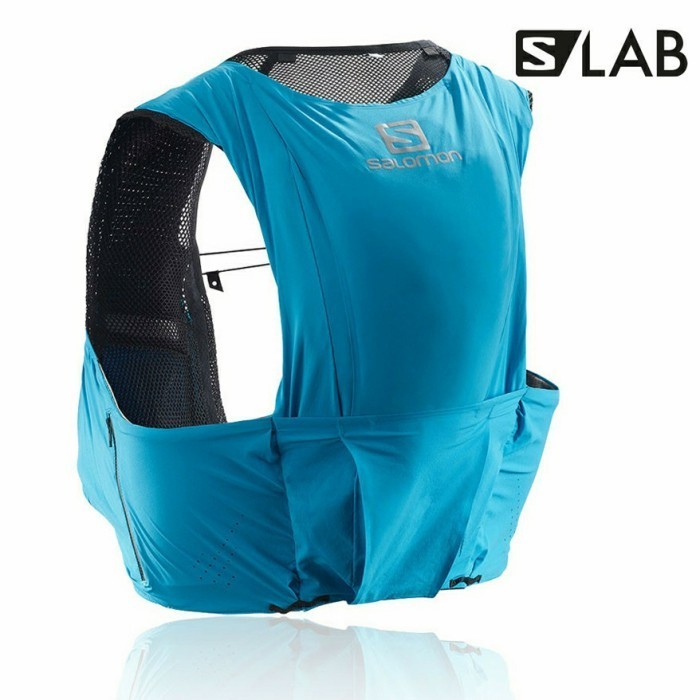 READY Tas Lari Trail Salomon Vest S/Lab Sense Ultra 8 Set Original - Blue