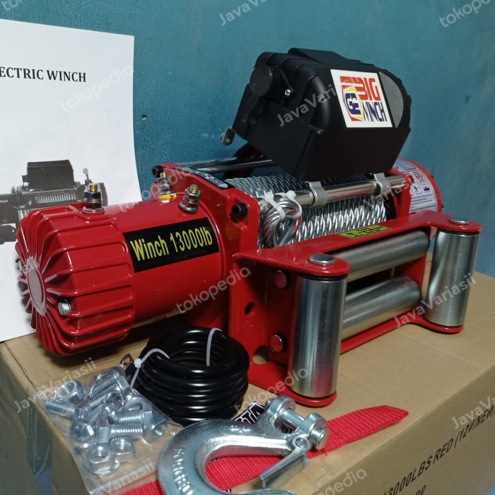 Winch Offroad 13000Lbs 6Ton 12Volt Bigwinch Warn 4Winch Promo