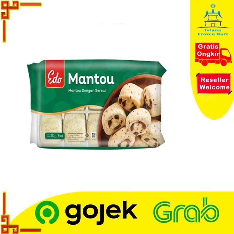 

Mantou Whole Wheat EDO Gandum Utuh 320 GR