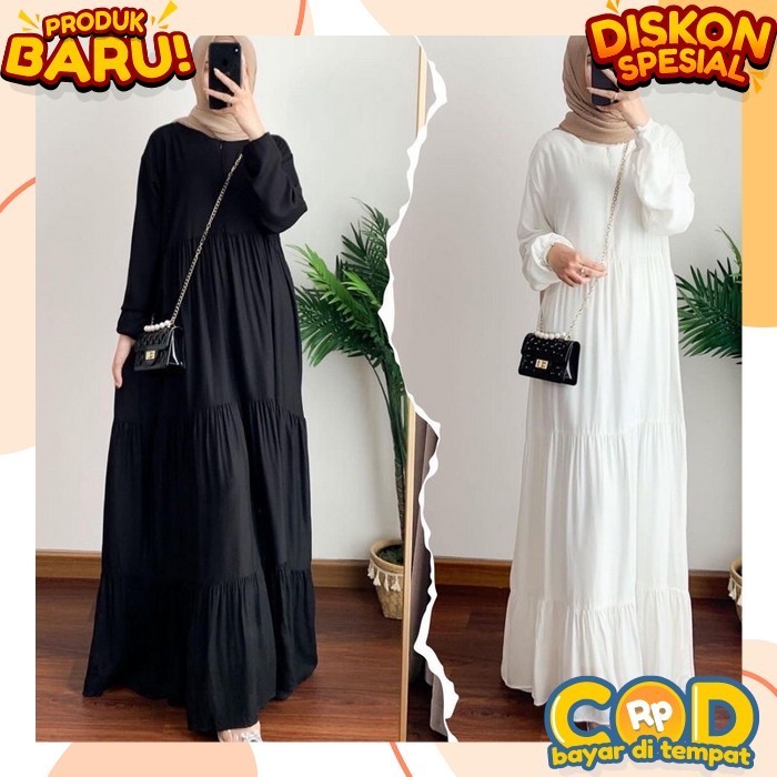 Gamis Wanita Terbaru2024 Viral Games Dewasa 2024 Pakaian Syari Set Gamiis Long Tunik Keki Aghnia Max
