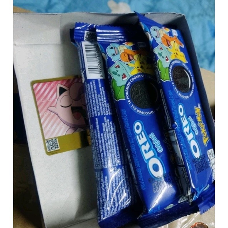 

(Ready Stock) Oreo x Pokemon Pikachu +free photocard Pokemon Rare