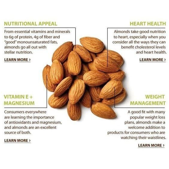 

Almond Panggang Original (Roasted Almond) 1KG- TC