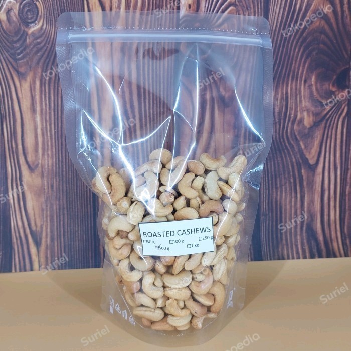 

Kacang Mede Mete Panggang Jumbo / Roasted Cashews 500 g