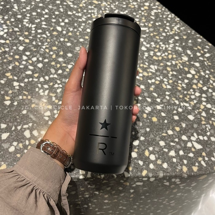 Tumbler Starbucks Reserve Black Stainless Steel