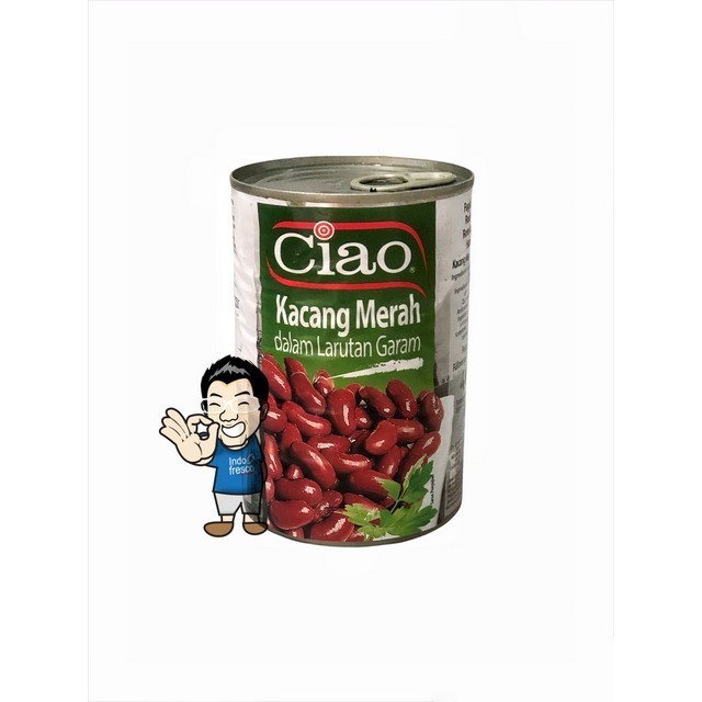 

Ciao Red Beans- Kacang Merah Kaleng 400g- 1 Dus GOSEND GRAB
