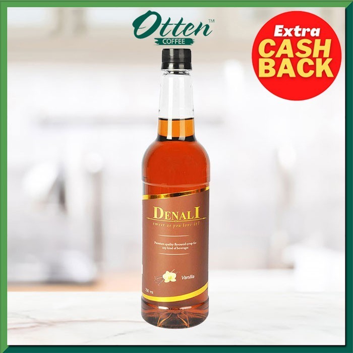 

Denali - Syrup Vanilla 750ml - Sirup Minuman Rasa Vanila