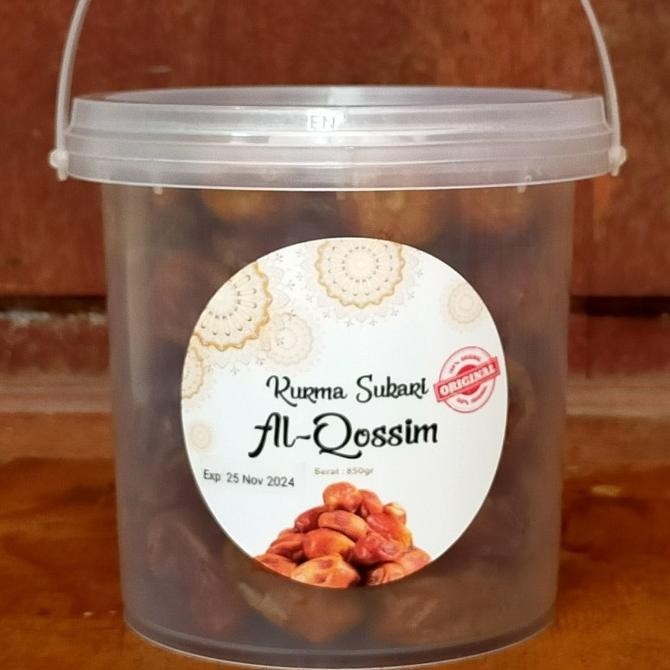 

Kurma Sukari Ember Kurma Sukari Pail Asli Premium Original 850Gr