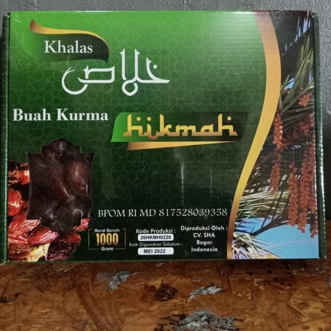 

Kurma Khallas Hikmah 1 Kg