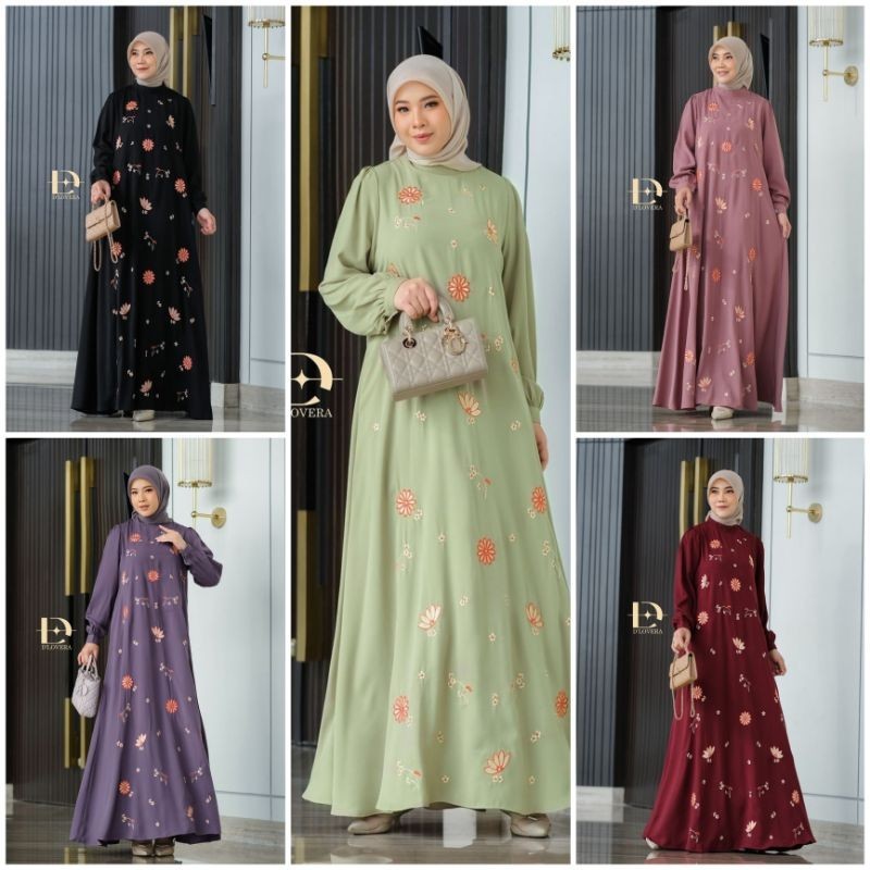 ABILA DRESS DLOVERA.GAMIS DLOVERA TERBARU.DRESS D'LOVERA