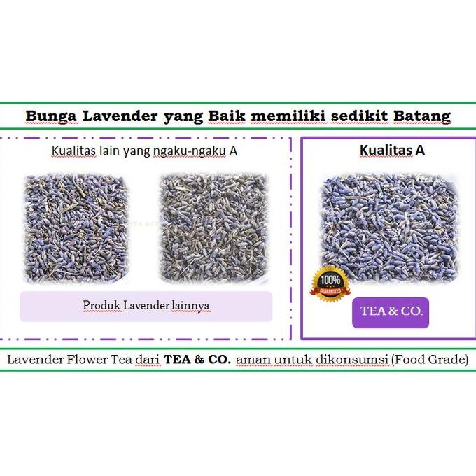 

Teh Lavender/ Bunga Lavender Kering/Dried Lavender Tea Organic [30 gr] JS