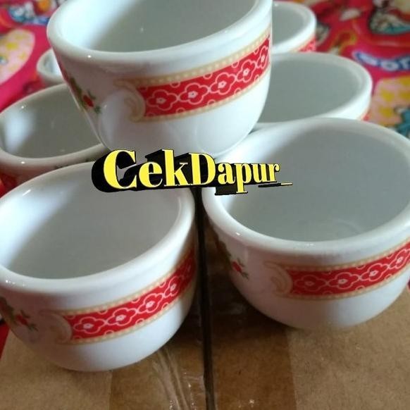 Terjamin Asli Cup Kue Lumpang Keramik/Cetakan Kue Mangkuk Talam Cup Nitenbaru