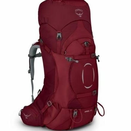 TAS RANSEL GUNUNG CARRIER OSPREY ARIEL 55 AG ORIGINAL - KANAKAGEAR