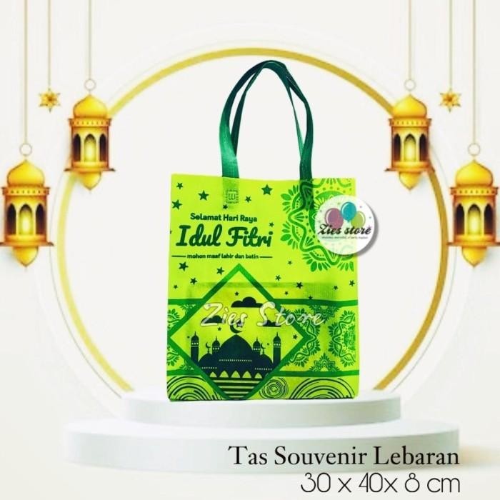 

(Isi 12) Tas Souvenir Goodie Bag Kantong Idul Fitri Lebaran Ramadhan M 087