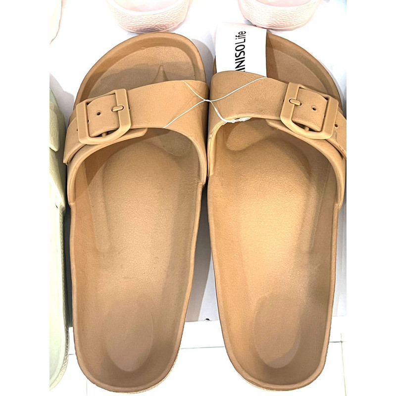 Miniso Single Buckle Women's Slippers Miniso Sandal Wanita Slippers Wanita Sandal Miniso