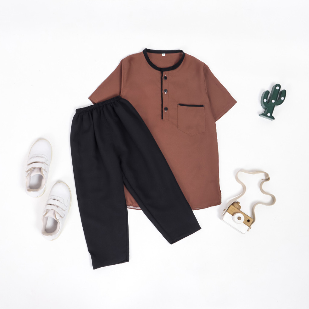 Setelan Koko Anak Laki Terbaru 2024 6 12 Tahun Cowok 7 Umur 13 Remaja 15 Thn 10 5 Bajukokoh Tanggung