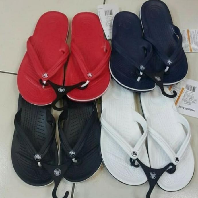 New Sandal Jepit Pria Original Crocs Band flip