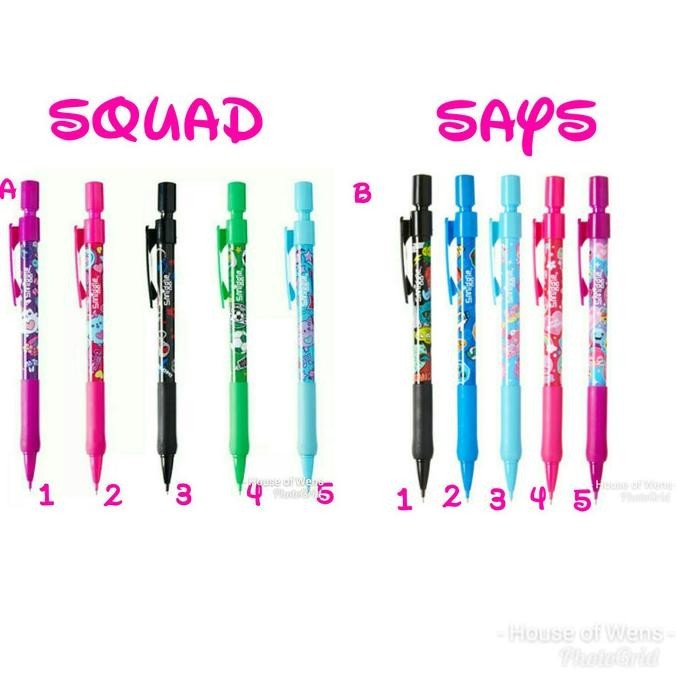 

SMIGGLE SAYS SCENTED MECHANICAL PENCIL - PENSIL MEKANIK SMIGGLE