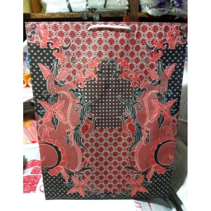 

Terbaik paperbag batik uk 30x40x10cm-tas kertas-kantong kertas-souvenir-kado !