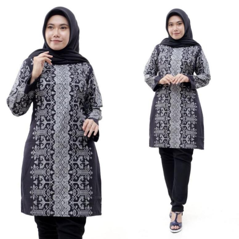 Terbaru Batik Keluarga  Katun Pria Dan Wanita Ayah Ibu Anak Cewek Anak Cowok Katun Batik Cople Famil