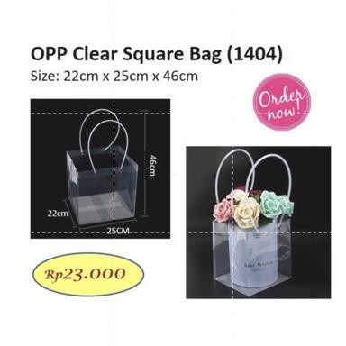 

Model baru - Opp Bouquet Bag size S - kantong bunga tas handbouquet barang florist - 1404 ,,