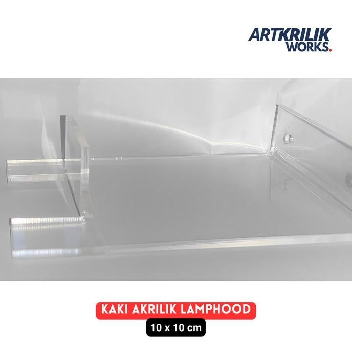 Baru - Kaki Akrilik Lamphood Dudukan Lampu LED Aquascape 